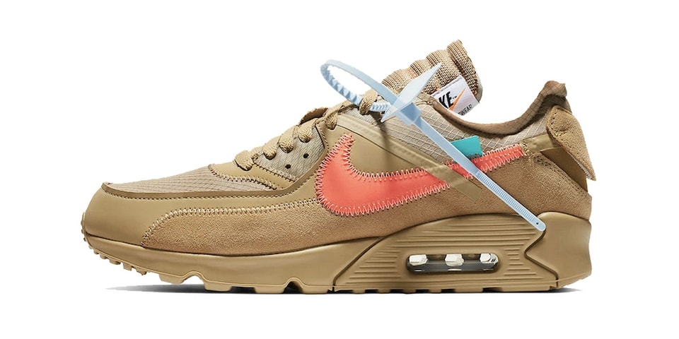 nike air max 90 desert ore off white