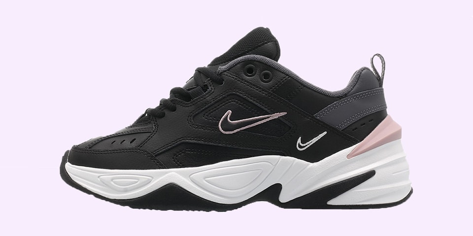 Nike Drops M2K Tekno in Black & Plum Chalk Pink | Hypebae