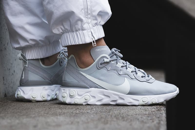 nike element react 55 wolf grey