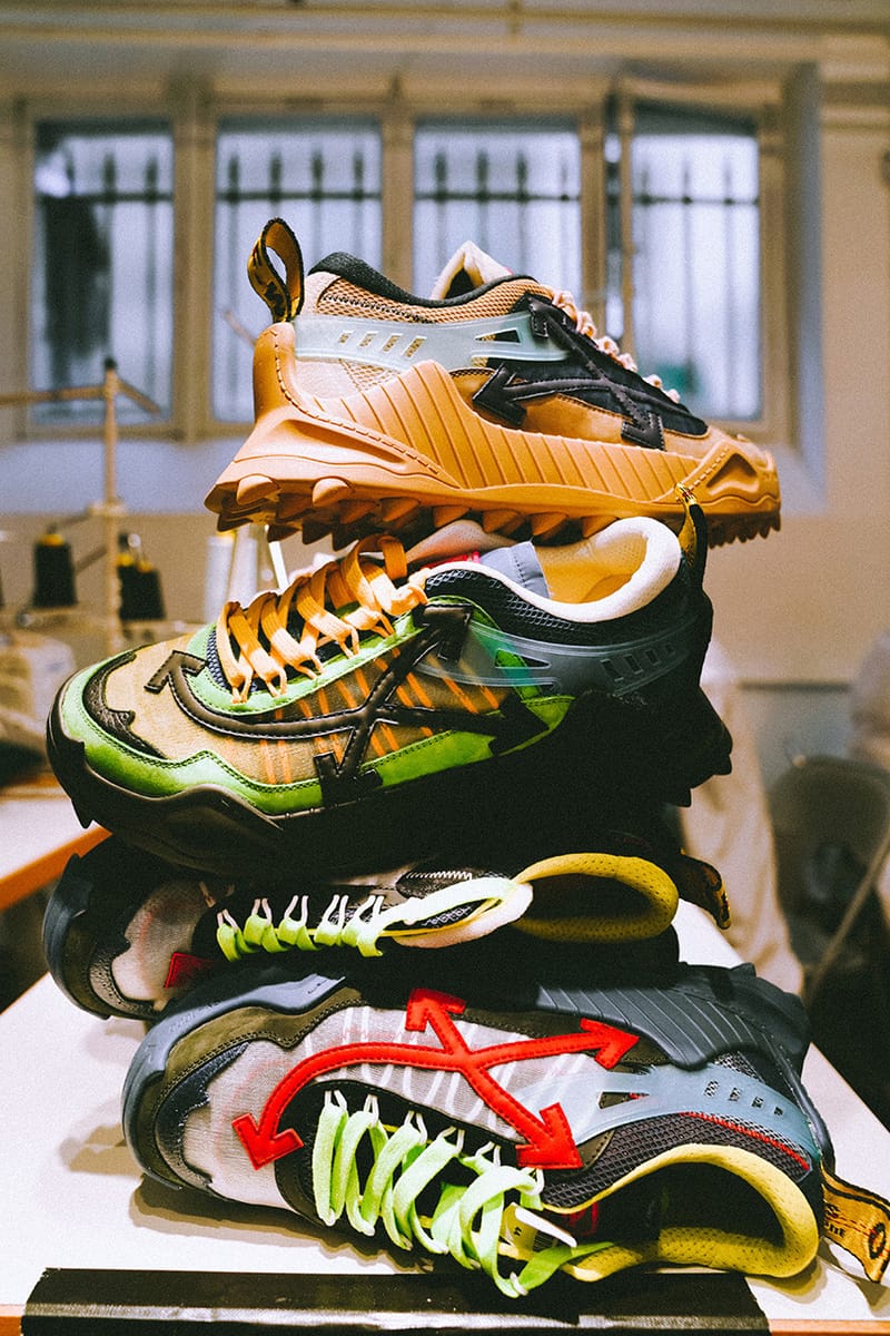 Off White Launches ODSY 1000 Sneaker at Pop Up Hypebae