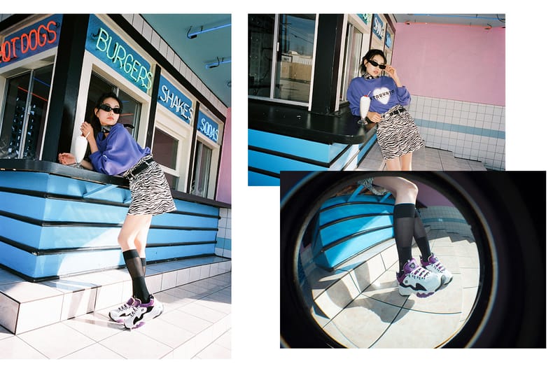 Skechers one hot sale piece korea