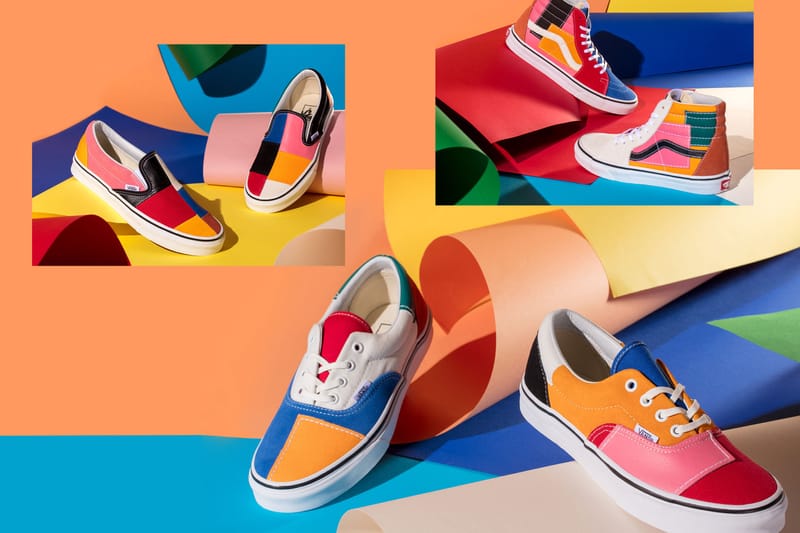 Vans best sale era patchwork