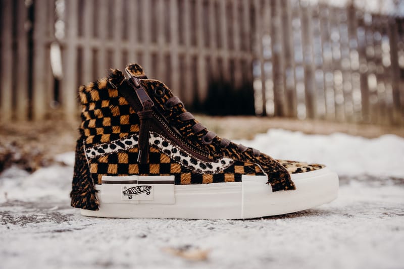 Vans pony 2025 hair leopard