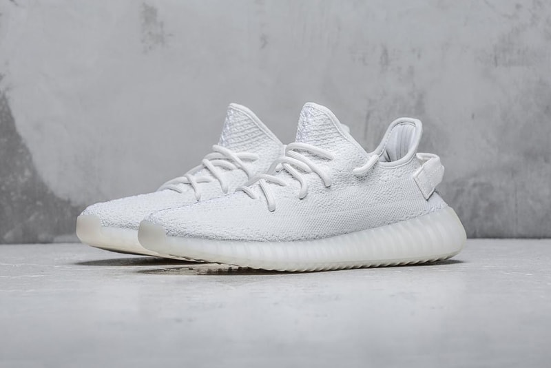 yeezy white restock