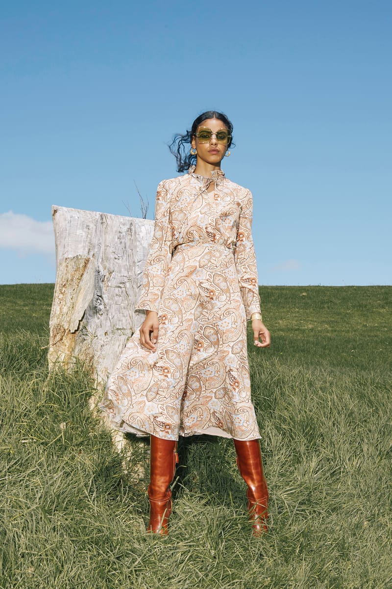 karen walker グレー 花柄 ジャケット UK 8 KW x @FrankGreen_Official available in-store and online now