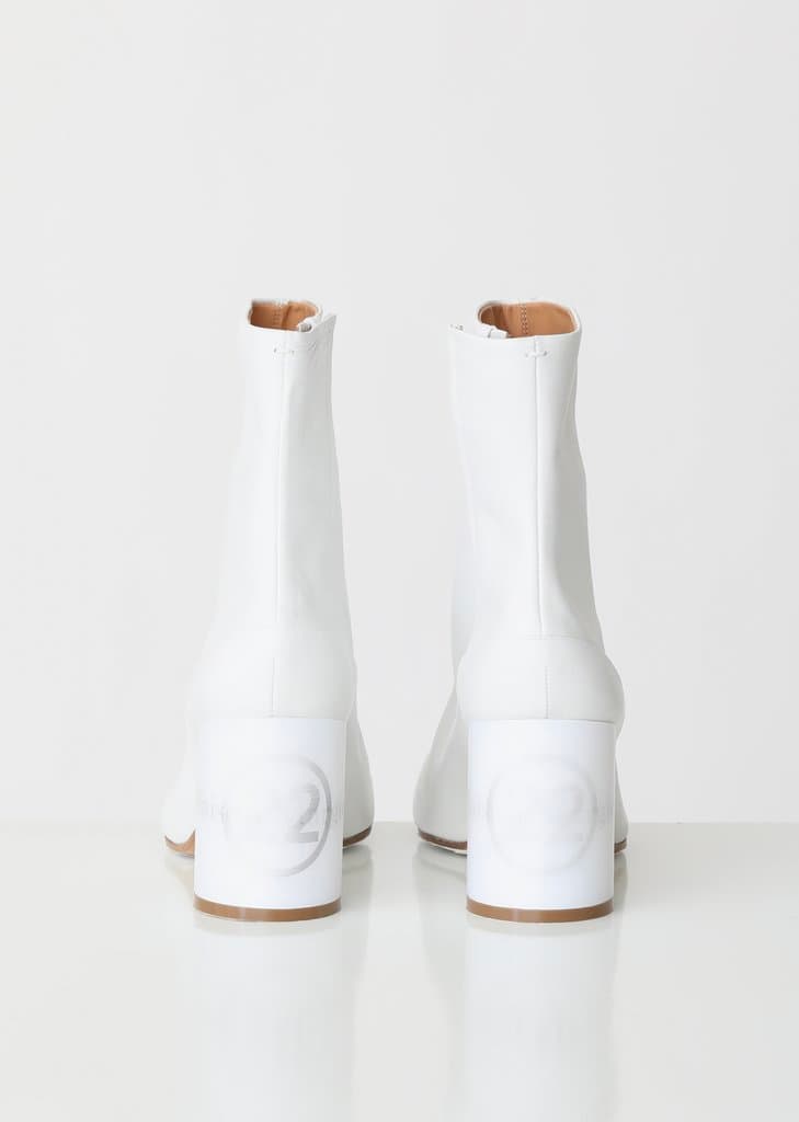 maison margiela holographic boots