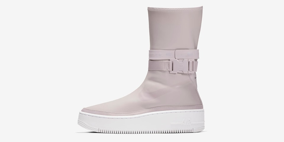 Nike Air Force 1 Sage Hi Sneaker Boot Violet Ash | Hypebae