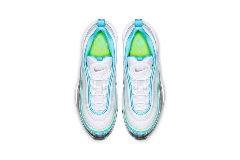 White iridescent nike air on sale max