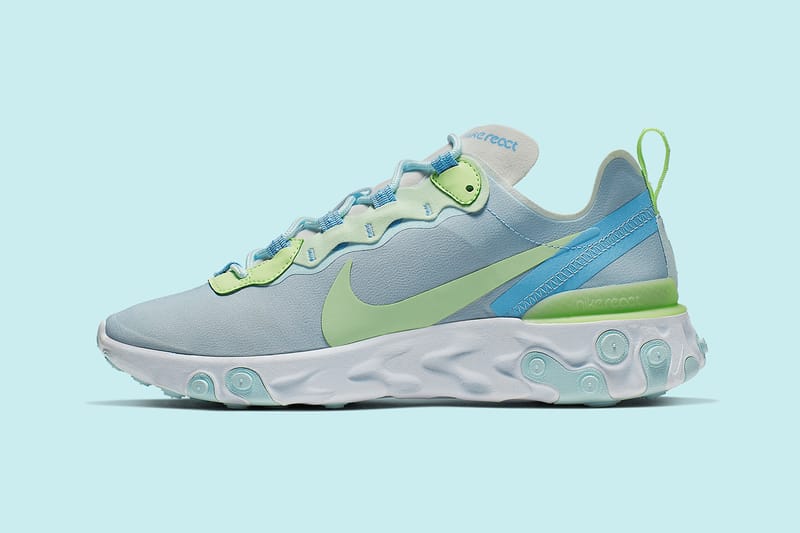 Nike react element best sale 55 rose et vert