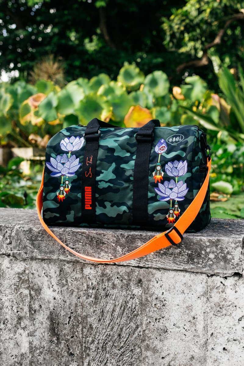puma sue tsai duffle bag