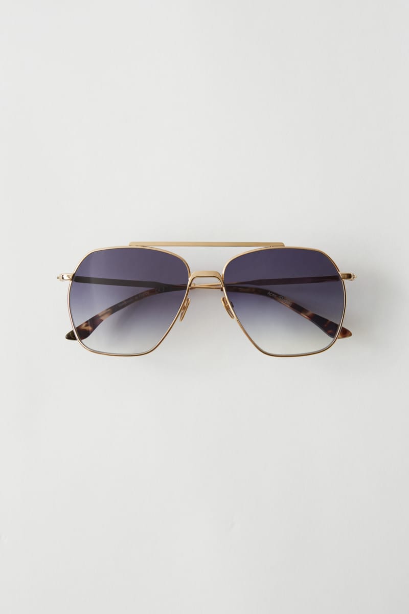 Acne studios best sale aviator sunglasses