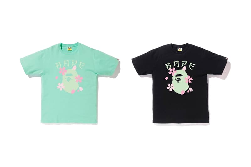 BAPE Sakura T-Shirts Inspired by Cherry Blossoms | HYPEBAE