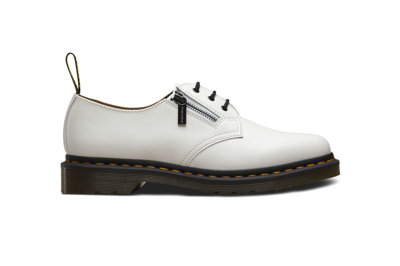 BEAMS x Dr. Martens 1461 Shoe in White & Black | Hypebae