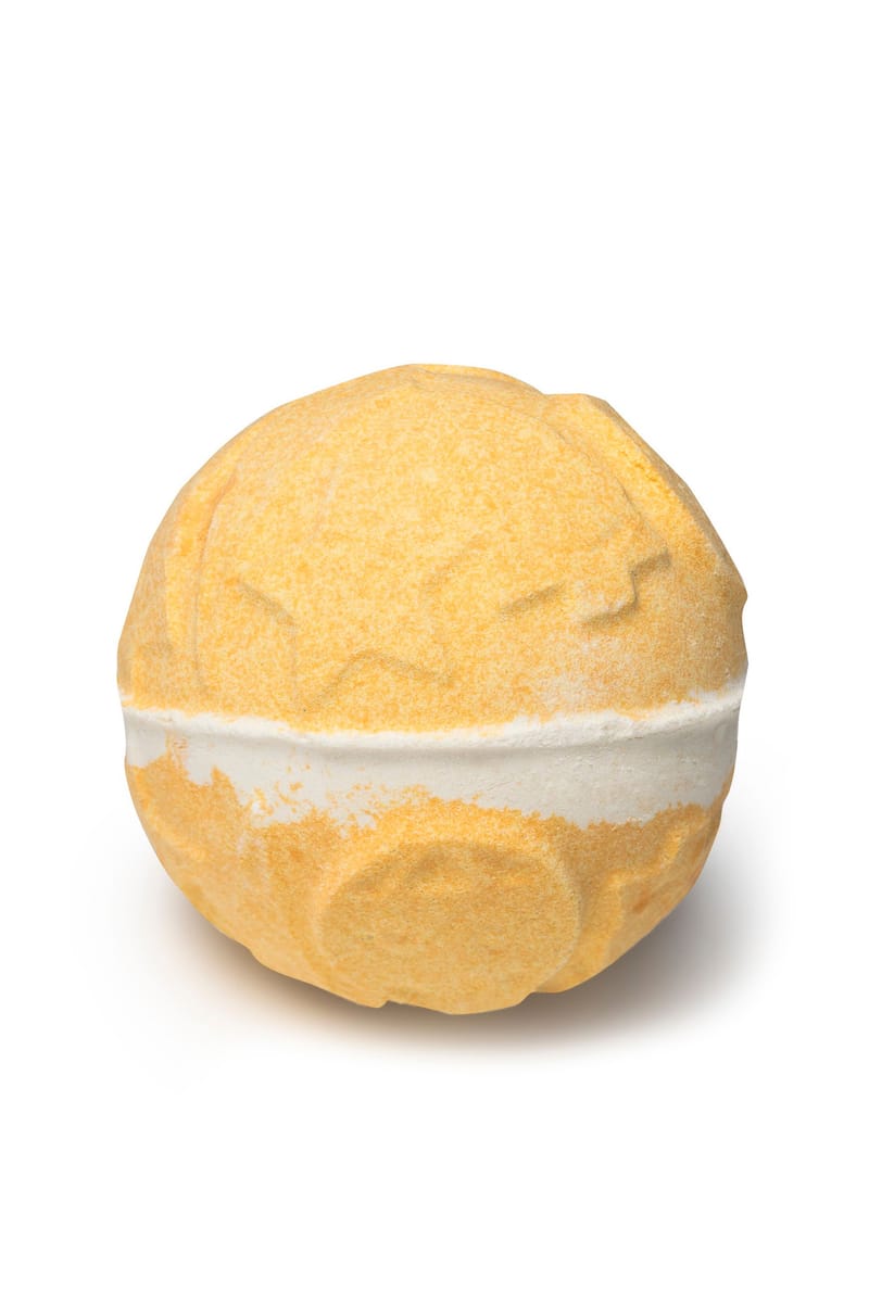 Lush orange bath best sale bomb