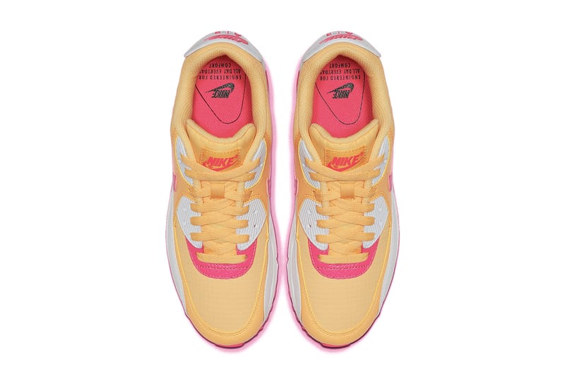 Pink and yellow air max outlet 90