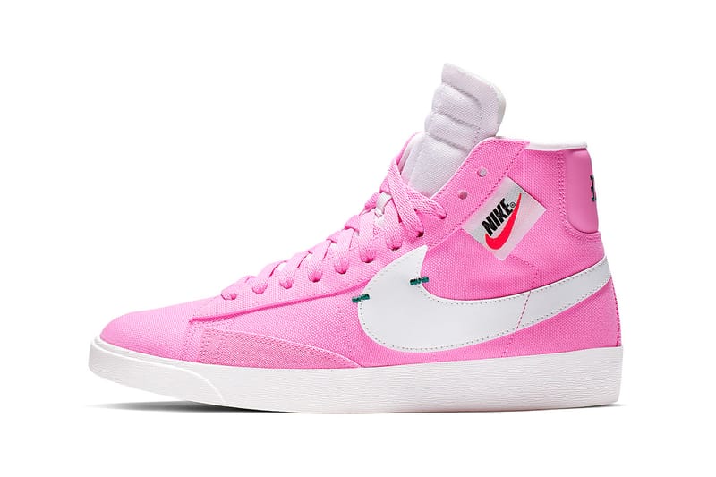 blazers nike pink