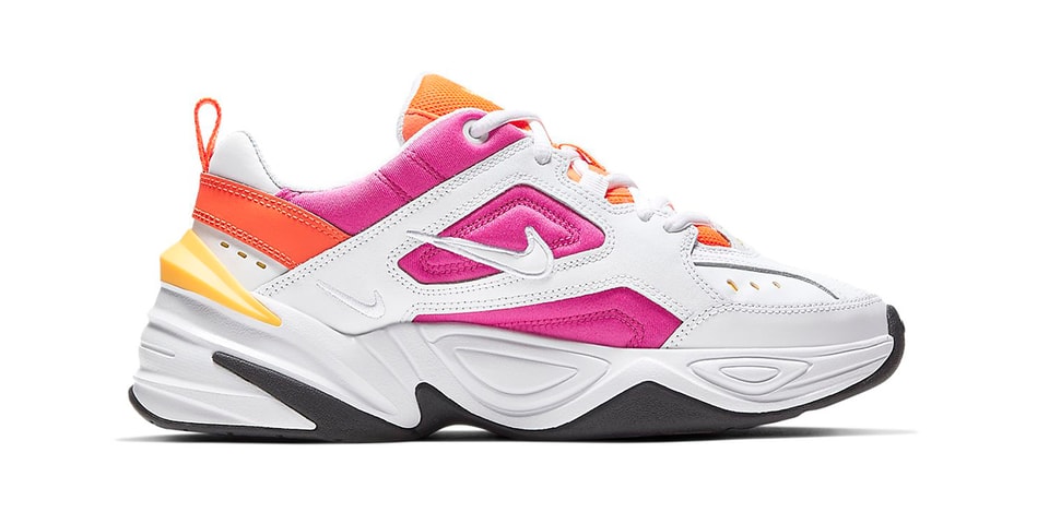 nike m2k tekno pink and orange