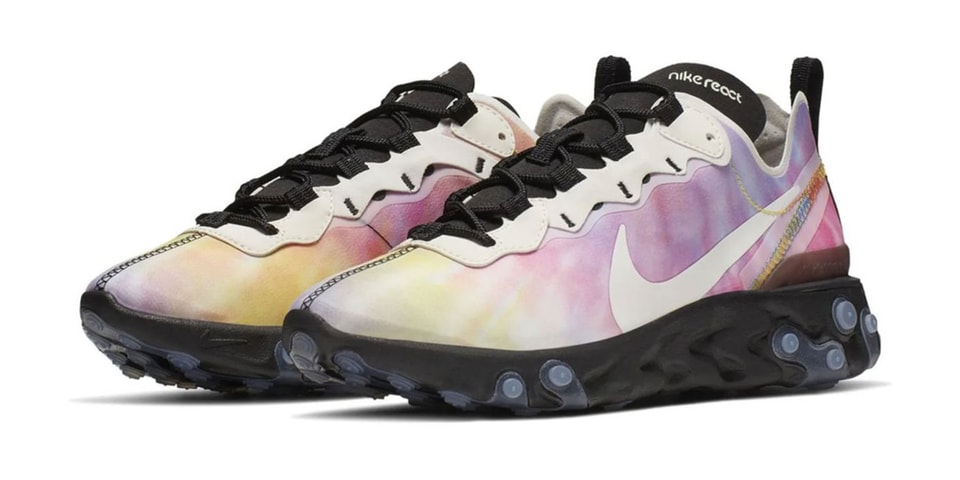 nike react element 55 tie dye