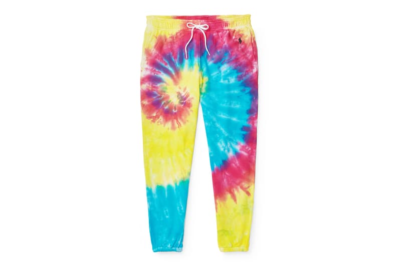 polo ralph lauren tie dye jogger sweatpants