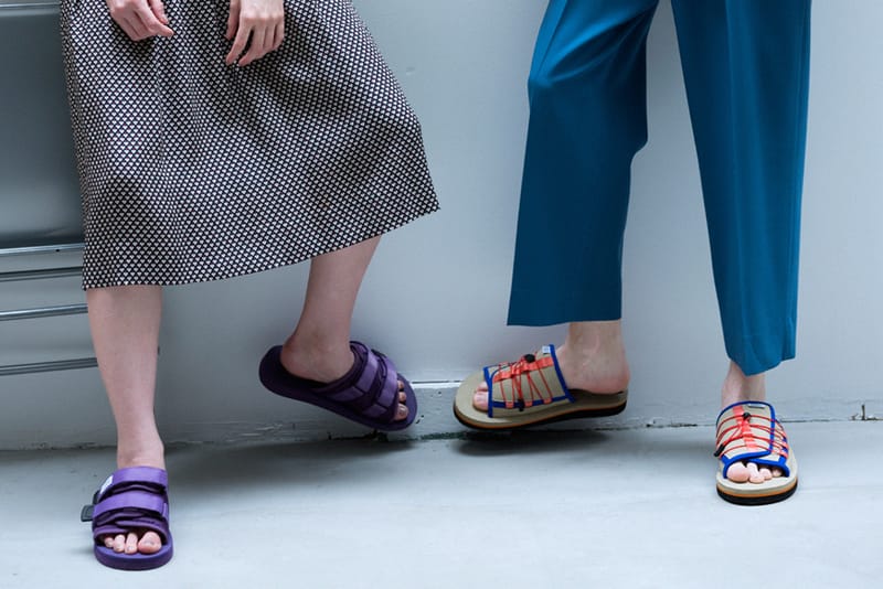 Purple best sale suicoke sandals