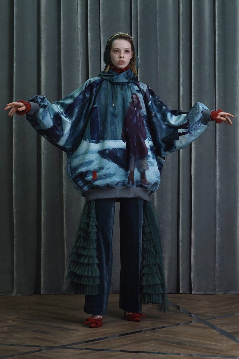 アンダーカバー 2019AW 異素材切替えシャツ ブラウス SUSPIRIUM期 アンダーカバー 2019AW 異素材切替えシャツ ブラウス SUSPIRIUM期