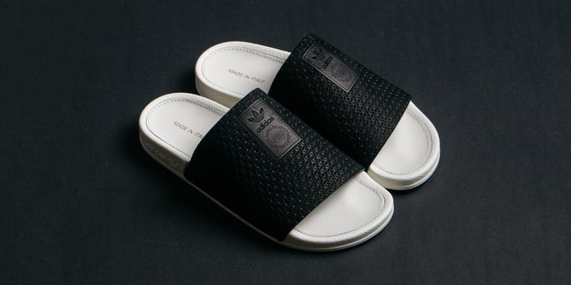 adidas Originals Adilette Luxe Slides Core Black Hypebae