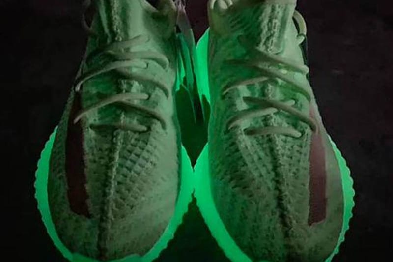 Green shop yeezy 350