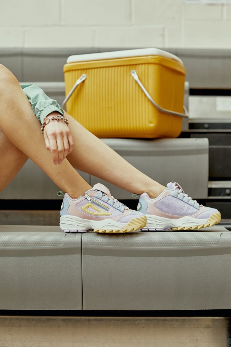 Meet FILA s Disruptor 3 Zip With Spring Pastels Hypebae