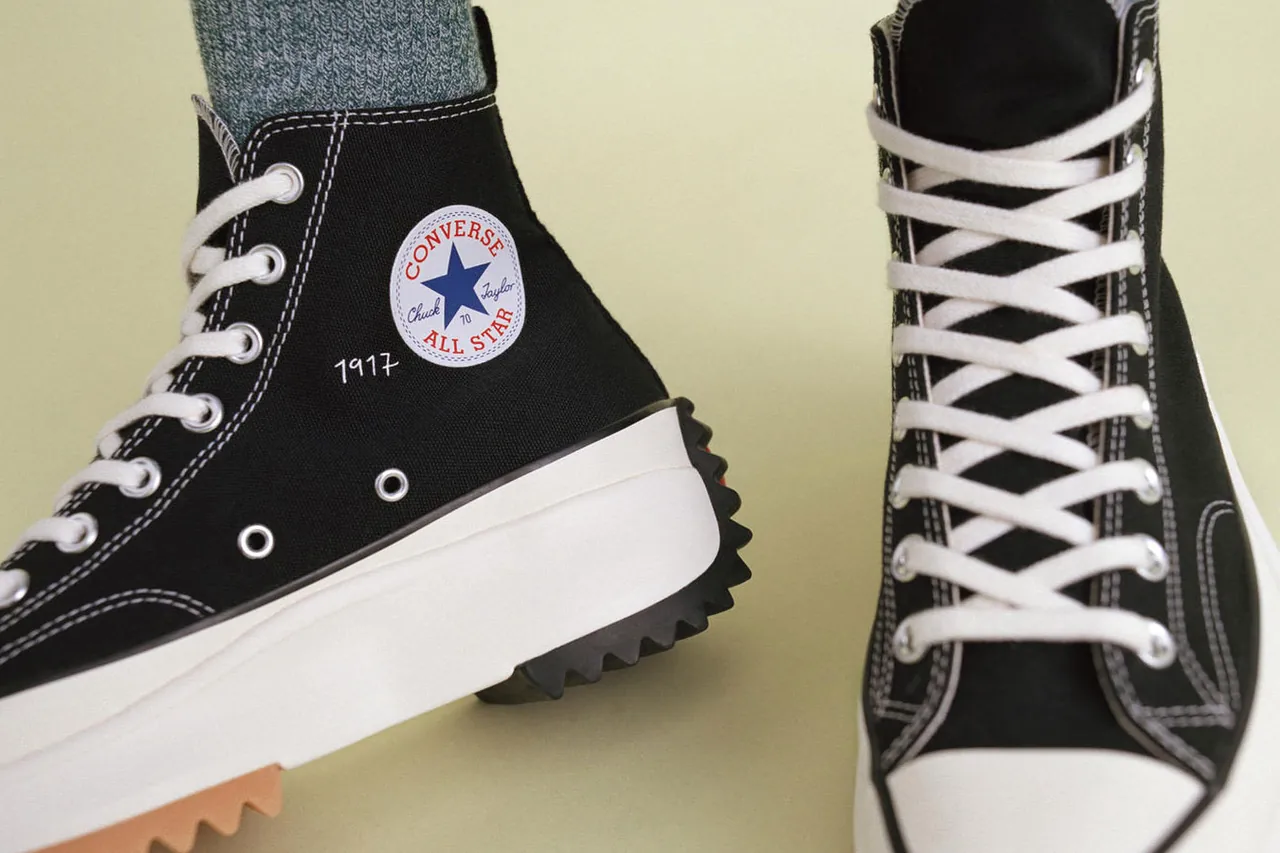 Jw anderson cheap hike converse black