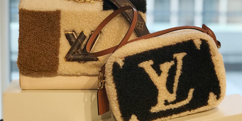 Lv discount teddy bag