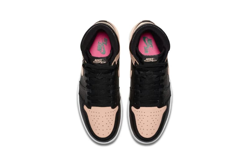 Nike Air Jordan 1 "Black/Pink" Release Date | HYPEBAE