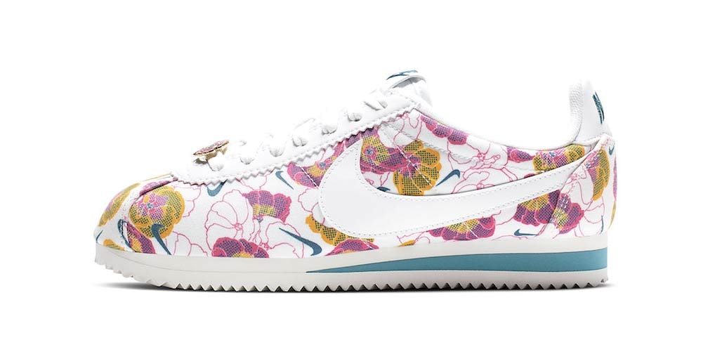 nike cortez basic floral