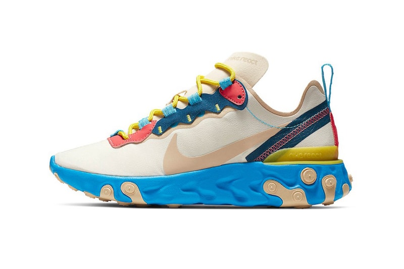 Nike Releases React Element 55 in Electric Blue | Hypebae