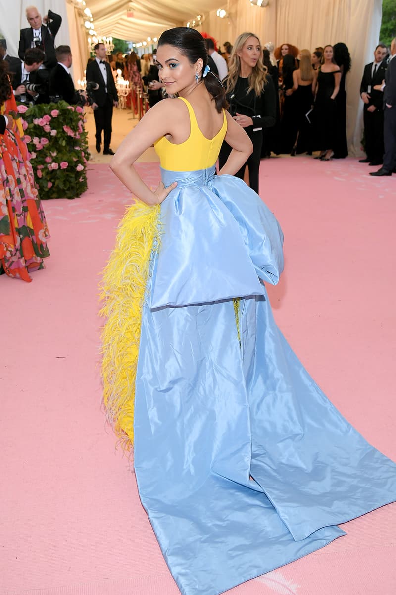How to Get Camila Mendes' Met Gala Ribbon Ponytail Hairstyle | HYPEBAE