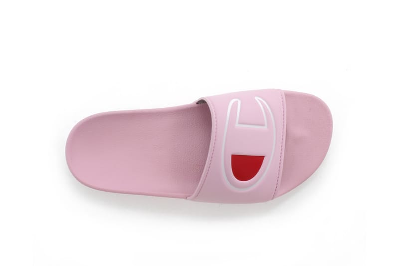 Pink discount champion slippers