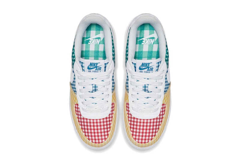 nike gingham pack air force ones