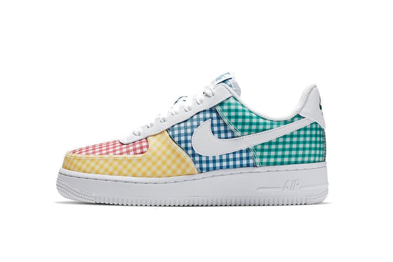 nike gingham pack air force ones