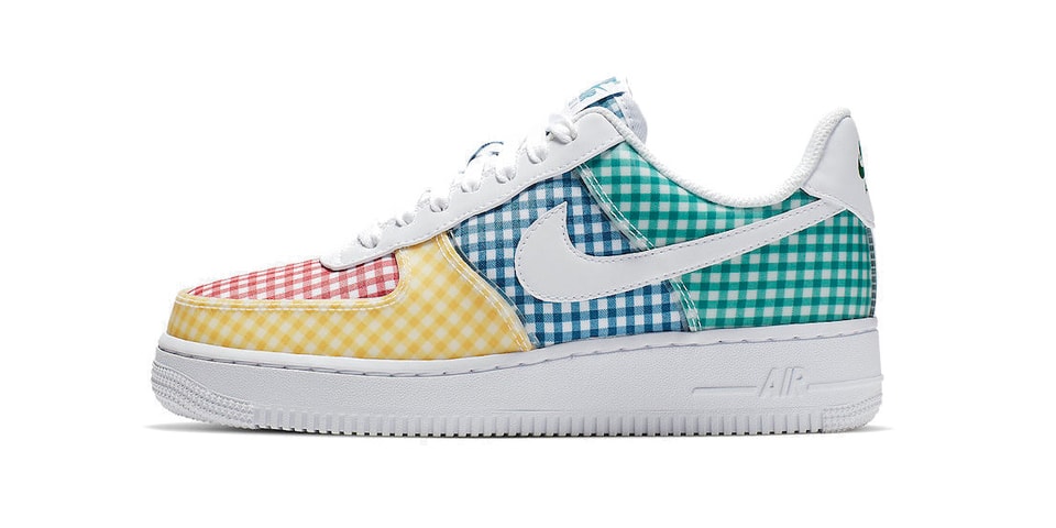 gingham air force 1