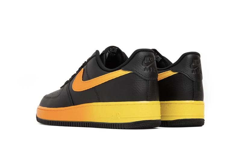 Black and on sale yellow air forces