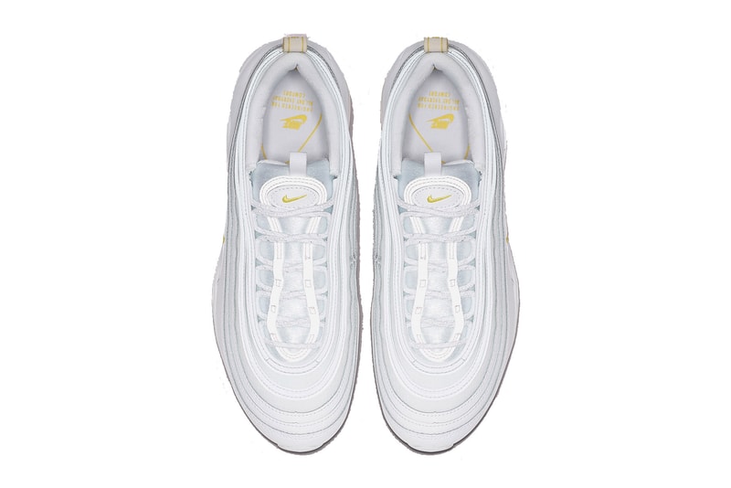 nike air max 97 white yellow pink