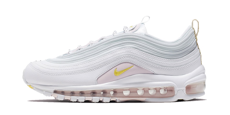 nike air max 97 pink white yellow green candy