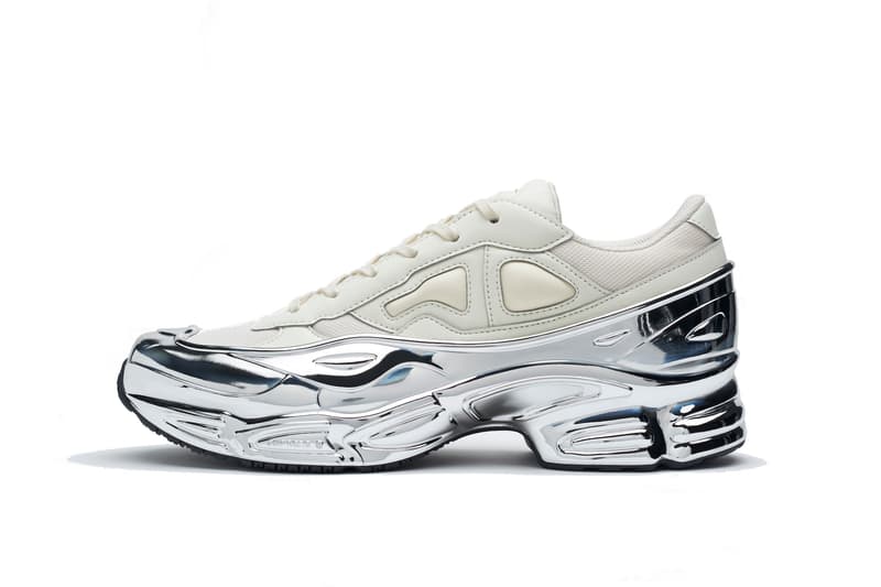 adidas by Raf Simons RS Ozweego Metallic Silver | HYPEBAE