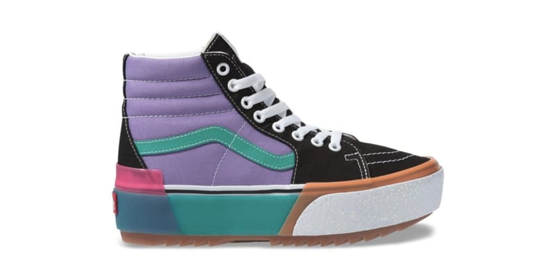 Vans stacked hot sale platform era