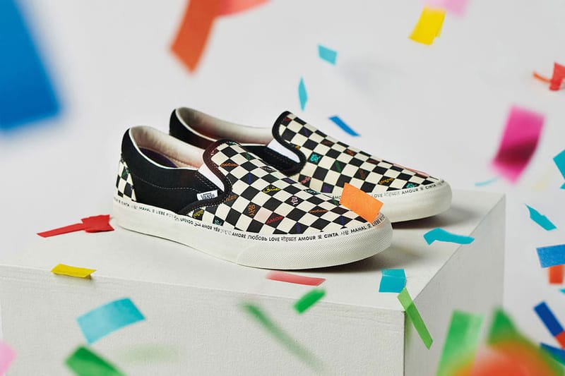 Vans Pride Love Pack Includes Sk8 Hi and Slip On Hypebae