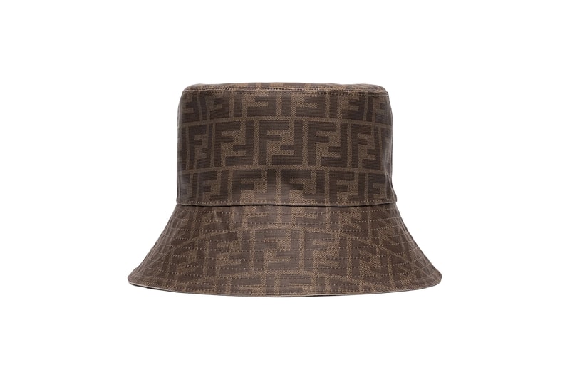 Fendi Logo Monogram Bucket Hat Brown Print | Hypebae