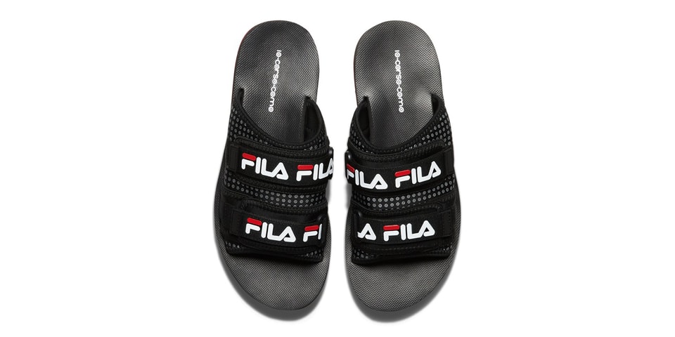FILA x 10 Corso Como Logo Sneaker Slides Release | Hypebae