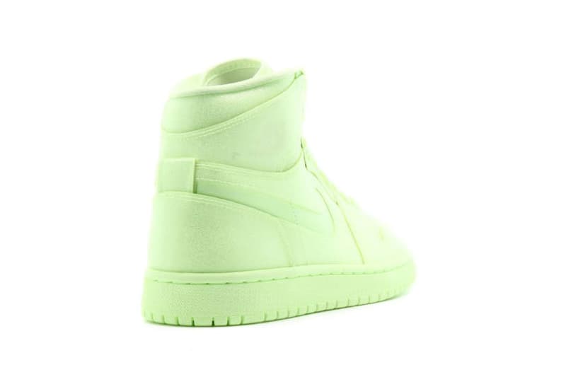 neon green jordan 1s