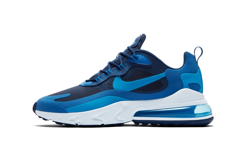 blue nike 270 react