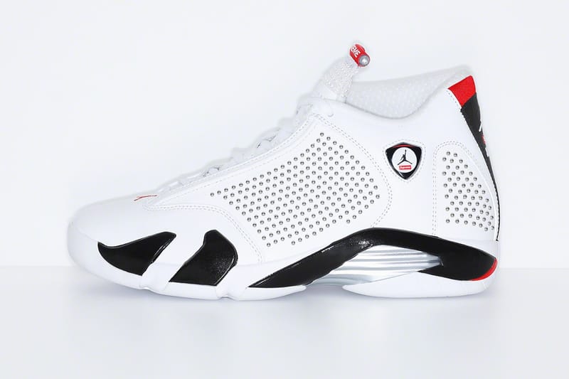 Jordan xiv best sale white red