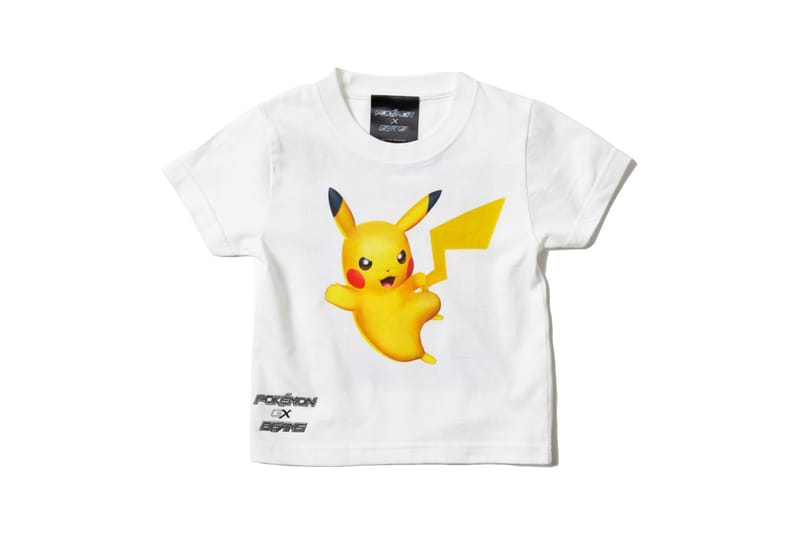 ripped organic cotton T-shirt Bianco | BEAMS x Pokémon Trading